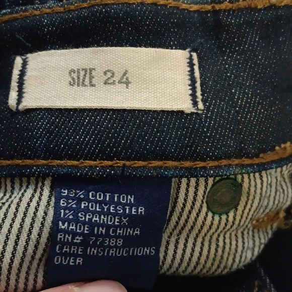 Womens Madewell size 24 The perfect vintage jean dark wash - Picture 3 of 5